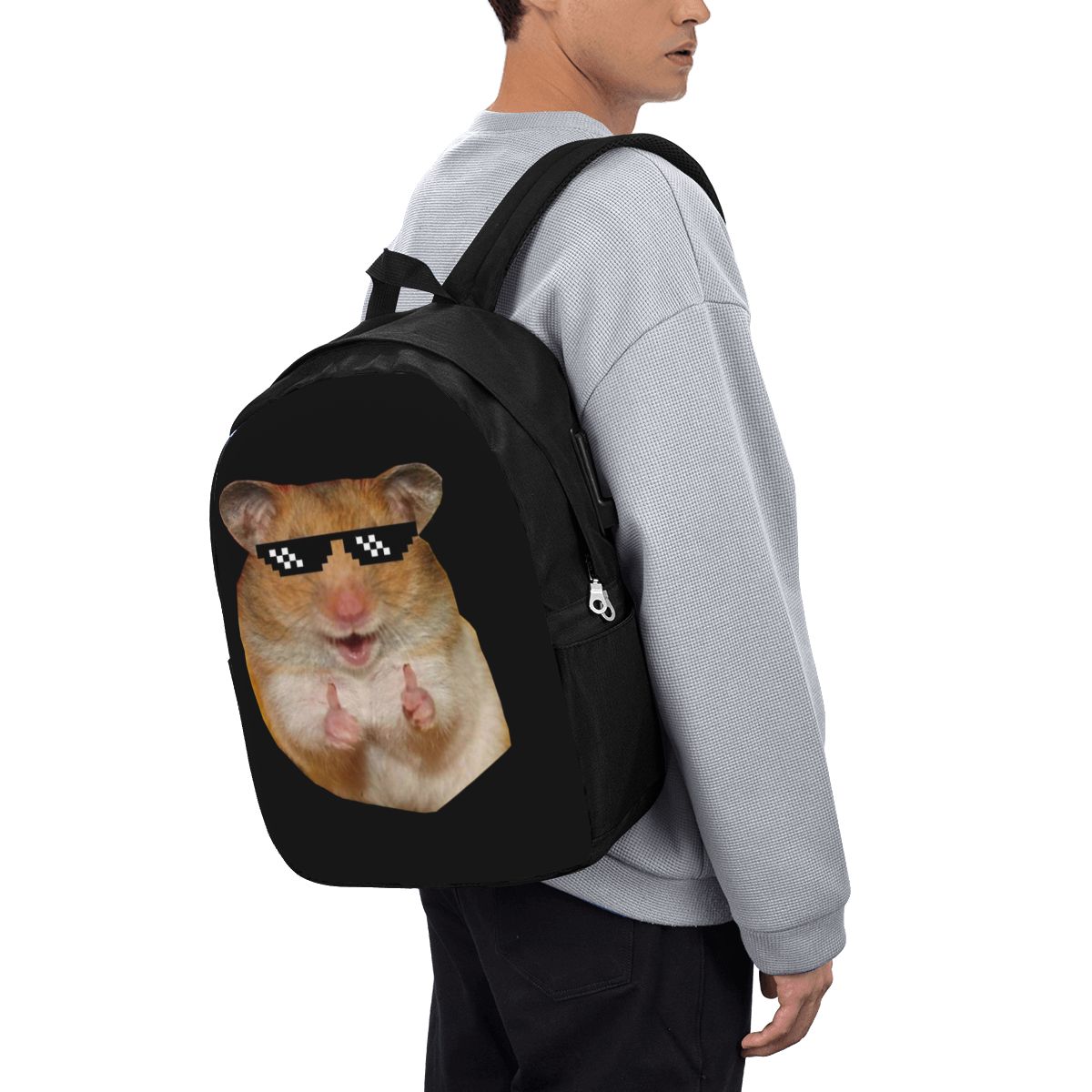 Funny Hamster Backpack Travel  - đánh giá và giá Travel Bags