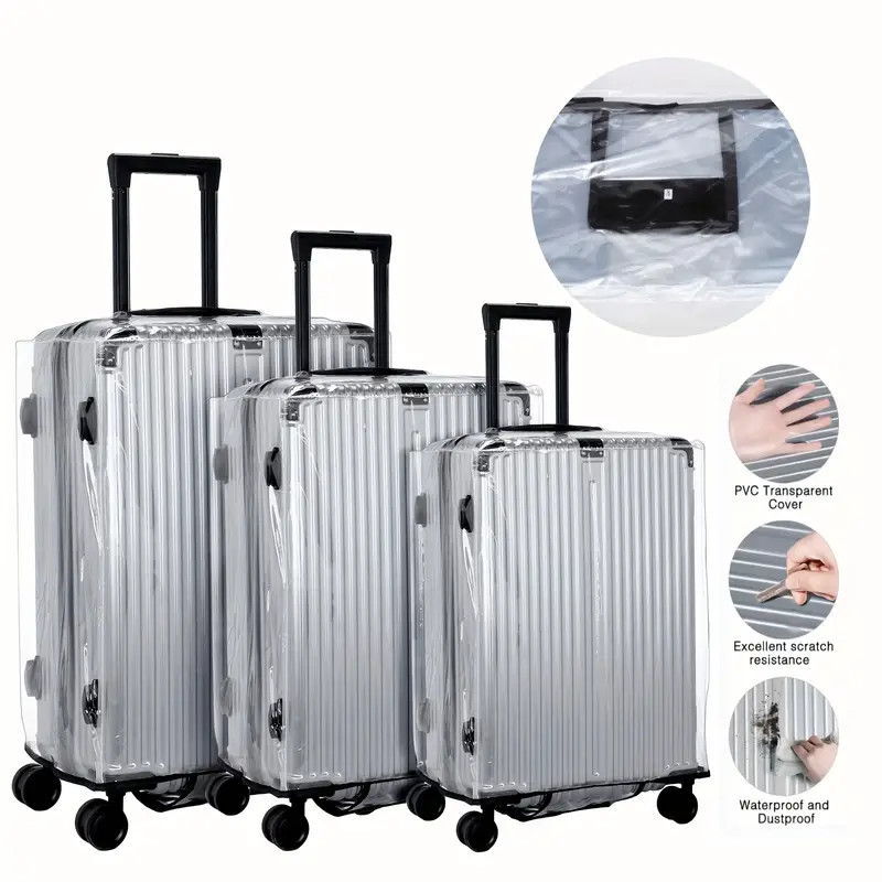 18-30 Inch Suitcase PVC Cover  - đánh giá và giá Waterproof Suitcase Cover Protector